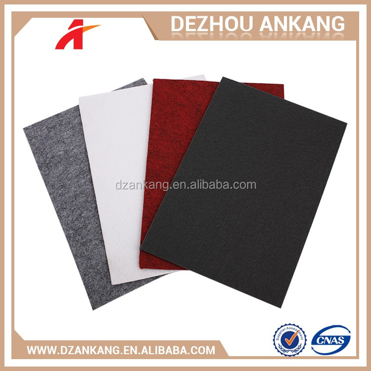 Tapis 100% d'exposition de plaine de polyester adapté aux besoins du client