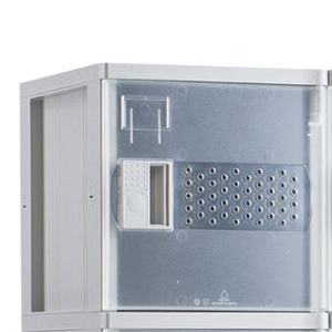 Japanese Fog Transparent door design ABS Mini Size Plastic Locker Cabinet - Product Image 1