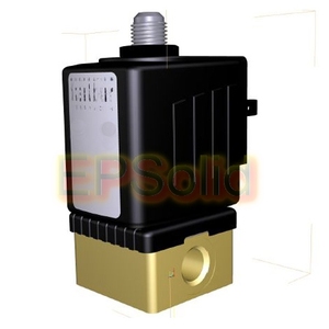 Epsolid nhỏ gọn diễn xuất trực tiếp Brass solenoid valve 2331002 2 vị trí 3 cách kiểm soát được thiết kế cho nước phương tiện truyền thông OEM tùy biến - Product Image 2