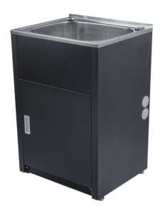 Wastafel Cuci Pakaian Stainless Steel Kapasitas Besar 30L/38L/45L dengan Kabinet - Product Image 3