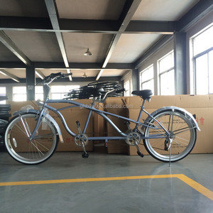 26 pollici <span class=keywords><strong>tandem</strong></span> bici della bicicletta doppio sedile spiaggia bicicletta cruiser stile <span class=keywords><strong>tandem</strong></span> bici - Product Image 2
