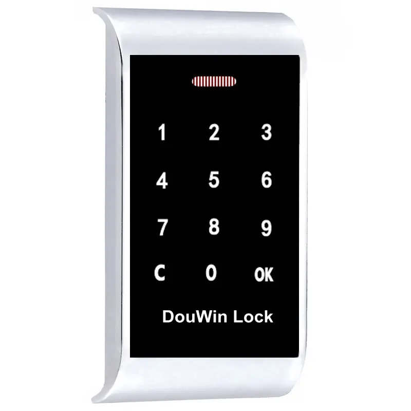 pin password code touch screen electronic locker lock for spa gym swimming pool digital smart sauna lock