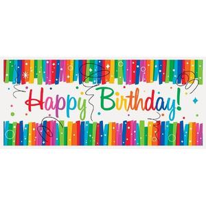 Banderole suspendue joyeux anniversaire, design amusant et coloré, livraison gratuite - Product Image 5