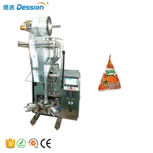 Small vertical automatic liquid paste triangle bag packing machine manufacturer