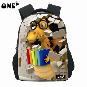 ONE2 디자인 높은 품질 학교 학생 만화 가방 배낭