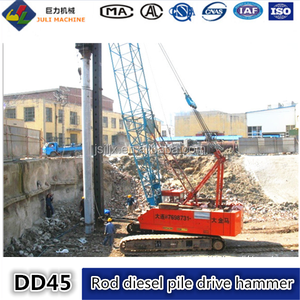 Brand new e <span class=keywords><strong>diesel</strong></span> usati mucchio martello DD45 per la vendita, montato per escavatore o gru - Product Image 3