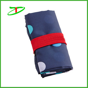 Poliéster durable ligero compras multi punto impreso elegante plegable <span class=keywords><strong>shopper</strong></span> - Product Image 3