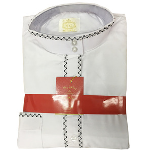 Pure Color Polyester Malay Muslim <strong>Man</strong> <strong>Robe</strong> - Product Image 5