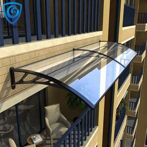 Toldo <span class=keywords><strong>de</strong></span> plexiglás para exteriores, <span class=keywords><strong>precio</strong></span> claro, moderno - Product Image 5