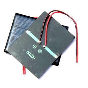 Поликристаллическая солнечная панель, 1,5 В, 0,65 Вт, 80*60 мм - Product Image 3