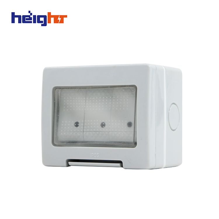 Элегантный дизайн, водонепроницаемый уличный переключатель и розетка с прозрачной крышкой