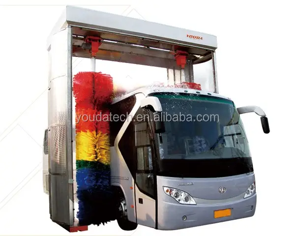 Mesin Cuci Bus Sikat 3 Kualitas Tinggi, Bus Cuci Otomatis untuk Pompa Bensin
