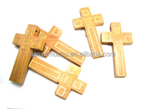 2015 nuevo diseño religiosa hechos a mano de madera jesús cruces - Product Image 2