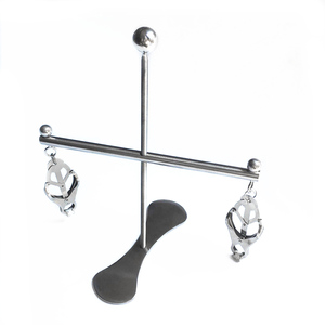 Nuovo capezzolo morsetto Bondage metallo pinze per il capezzolo gioco del sesso Bondage restrizioni schiavo <span class=keywords><strong>Bdsm</strong></span> Fetish Breast Clip Sex <span class=keywords><strong>Toys</strong></span> per coppie - Product Image 6
