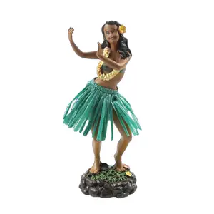 Souvenir Regalo Decorativo Hawaii Hula Bambole