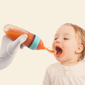 Cuchara Dispensadora <span class=keywords><strong>de</strong></span> Alimentos para Bebés <span class=keywords><strong>de</strong></span> Silicona con Tapa Antipolvo para Bebés, Niños Pequeños e Infantes, Suplemento Alimenticio <span class=keywords><strong>de</strong></span> <span class=keywords><strong>Cereal</strong></span> - Product Image 5