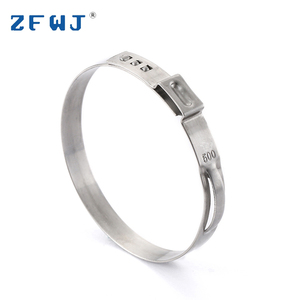 Ống Kẹp, <span class=keywords><strong>T</strong></span>ùy Chỉnh Chuyên Nghiệp 47-50Mm Loại Của Thép Không Gỉ Duy Nhấ<span class=keywords><strong>t</strong></span> Tai Ống Kim Loại Kẹp - Product Image 1