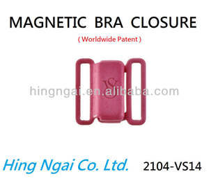 Magnetic Bra Closure,Brassiere Magnetic <b>Snap</b>,Brassiere Magnetic Buckle,Magnetic Bra Buckle,Magnetic Strap Fastener - Product Image 1