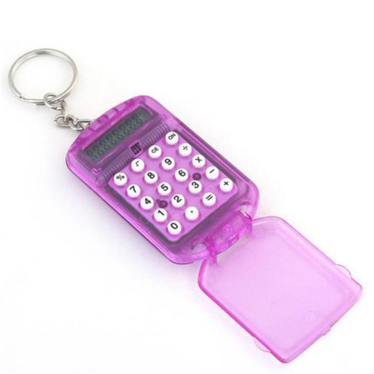 Забавный рекламный Портативный карманный мини-калькулятор для ключей
