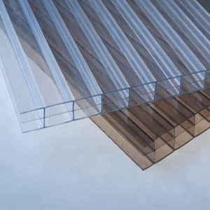 Weather Resistant Transparent Triple Wall Policarbonato Roofing Sheets for <strong>Skylight</strong> <strong>Cover</strong> - Product Image 2