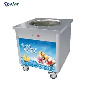 Mini sartén individual para alimentos y bebidas, máquina para hacer rollos de helado, 2021