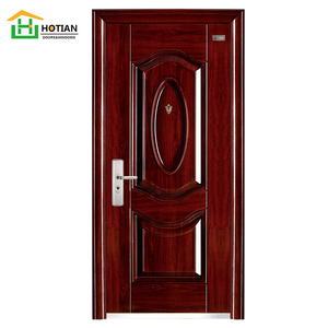 <span class=keywords><strong>Puerta</strong></span> de Entrada Principal de Diseño Moderno, Puertas de Acero Americanas Antirrobo, <span class=keywords><strong>Puerta</strong></span> Metálica Interior y Exterior a Precio Económico - Product Image 3
