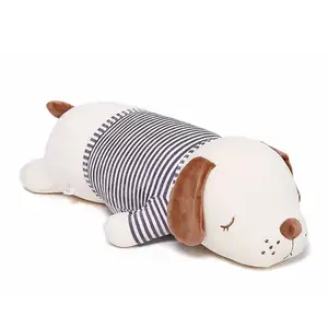 Niuniu baba özelleştirmek 19.6in/50cm yavru yastık soluk beyaz PAPA köpek HotSale Kawaii hayvan oyuncaklar çocuklar için uyku 3 boyutları