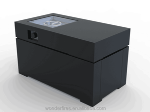 Đen Bột Tráng Thép Lớn Kim Tự Tháp Thép Gas Fire <span class=keywords><strong>Pit</strong></span> - Product Image 2