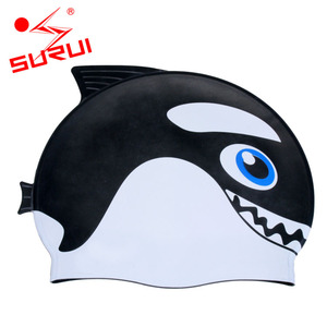 Sporti Enfants Silicone Drôle Cool Bonnets <span class=keywords><strong>De</strong></span> <span class=keywords><strong>Bain</strong></span> Poissons Bonnets <span class=keywords><strong>De</strong></span> <span class=keywords><strong>Bain</strong></span> - Product Image 5