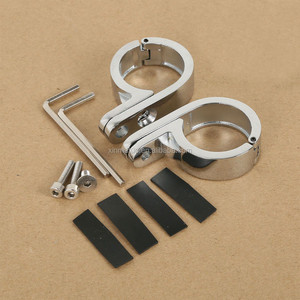 XMT2906117 Tay Cầm <span class=keywords><strong>Chrome</strong></span> Xe Máy Đa Năng Gắn Đồng Hồ Kẹp 32Mm 1 1/4" - Product Image 2