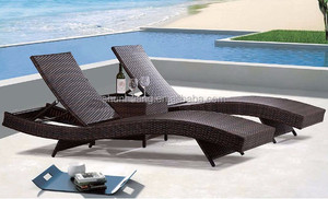 <span class=keywords><strong>Tumbona</strong></span> de Ratán Sintético de Lujo para Todo Clima, Apilable, para Piscina, Playa, Plegable - Product Image 4