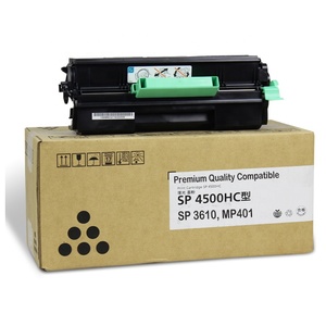Tóner Compatible Premium Nuevo <span class=keywords><strong>Ricoh</strong></span> 407254 Reemplazo para Aficio <span class=keywords><strong>MP</strong></span> 401 <span class=keywords><strong>402</strong></span> SP 3610 4510 4520 Tinta Original para Impresora - Product Image 1