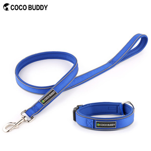 Mode 3M Reflektierende Neopren Padded Nylon Hund Halsband Und Leine Set - Product Image 5