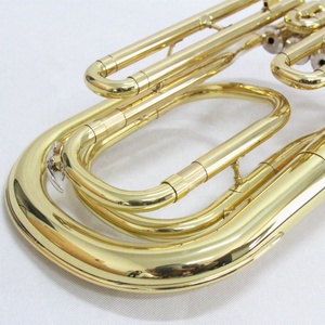 Orquesta China profesional B cuerno barítono plano laca dorada cuerpo de latón válvulas de cuproníquel accesorio de <span class=keywords><strong>instrumento</strong></span> de latón rosa - Product Image 4