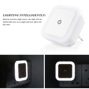 Nuova moda LED <span class=keywords><strong>luce</strong></span> notturna EU US Plug colori novità lampada da letto per il regalo della camera dei bambini luci colorate romantiche - Product Image 4