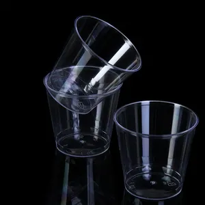 Дешевая одноразовая пластиковая пивная чашка PS 1 унция 30 мл