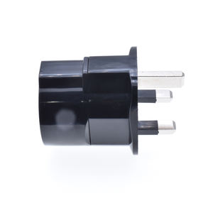 EU Frankreich Paris 2-Pol auf UK <span class=keywords><strong>3</strong></span>-Pol Stecker 13A 250V AC Universal Europäischer Adapter Reisekonverter Europäisch zu Englisch Stecker - Product Image 5