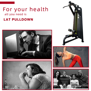 <span class=keywords><strong>Machine</strong></span> de traction et de musculation <span class=keywords><strong>lat</strong></span>, équipement de haute qualité pour la musculation - Product Image 4