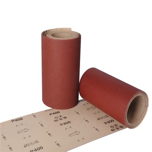 Rollo de papel abrasivo de óxido de aluminio, uso manual, Alemania, e-wt, para Discos verclo o A-E de pulido de madera - Product Image 1