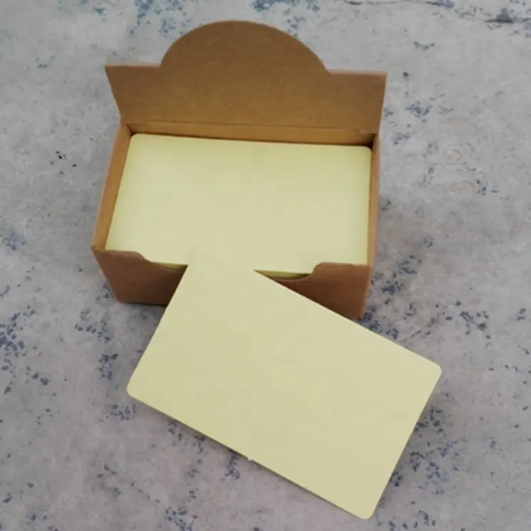 Di buona qualità cartone personalizzato marrone di carta di nome di carta kraft imballaggio della scatola di carta biglietto da visita scatola di biglietto da visita scatola di carta con il logo
