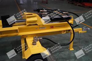 <span class=keywords><strong>Fendeuse</strong></span> de bûches à essence HUAHENG 37 tonnes, 15 CV, avec composant moteur central, garantie numérique de 12 mois, boule d'attelage de 2 pouces - Product Image 4