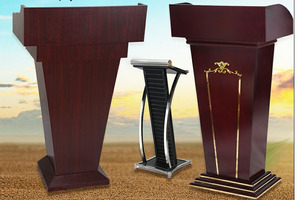 MDF โบสถ์ไม้ Pulpit Rostrum แท่นสำหรับโบสถ์ - Product Image 6