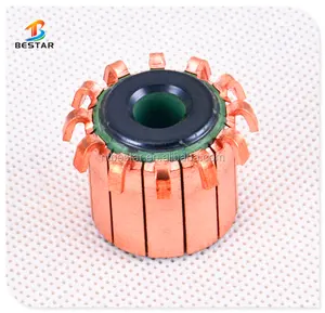 Conmutador de motor de limpiaparabrisas tipo gancho de 23 segmentos, 8 mm de diámetro interior, 18-12 mm de altura - Product Image 1