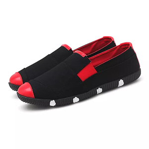 Zapatos mocasines de goma de cuero para hombres - Product Image 1