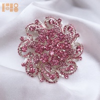 Broche personnalisée couronne cristal strass broches broche musulmane Hijab écharpe broches