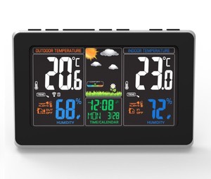 สถานีอากาศ WiFi พร้อมหัวชาร์จ USB มี/ไม่มี <span class=keywords><strong>RCC</strong></span> - Product Image 1