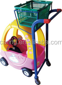Chariot de <span class=keywords><strong>courses</strong></span> pour enfants avec siège auto pour enfant et jouet amusant - Product Image 2