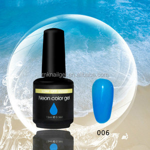 RNK 16 couleurs imbibent outre ongles gel polonais lueur dans le foncé UV gel polonais - Product Image 3