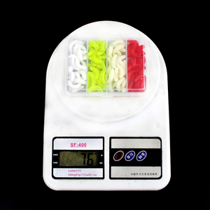 50pcs 100pcs 2cm 1g Artificial Bait Four Color Maggot Grub <strong>Worms</strong> Fishing Lure <strong>Soft</strong> <strong>Plastic</strong> <strong>Worm</strong> Lure Set - Product Image 2
