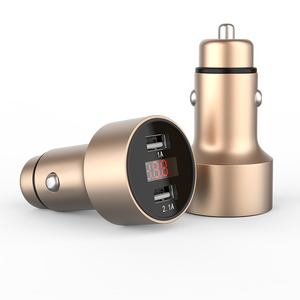 De alta calidad de etiqueta privada teléfono móvil dual puertos usb <span class=keywords><strong>cargador</strong></span> de coche - Product Image 3